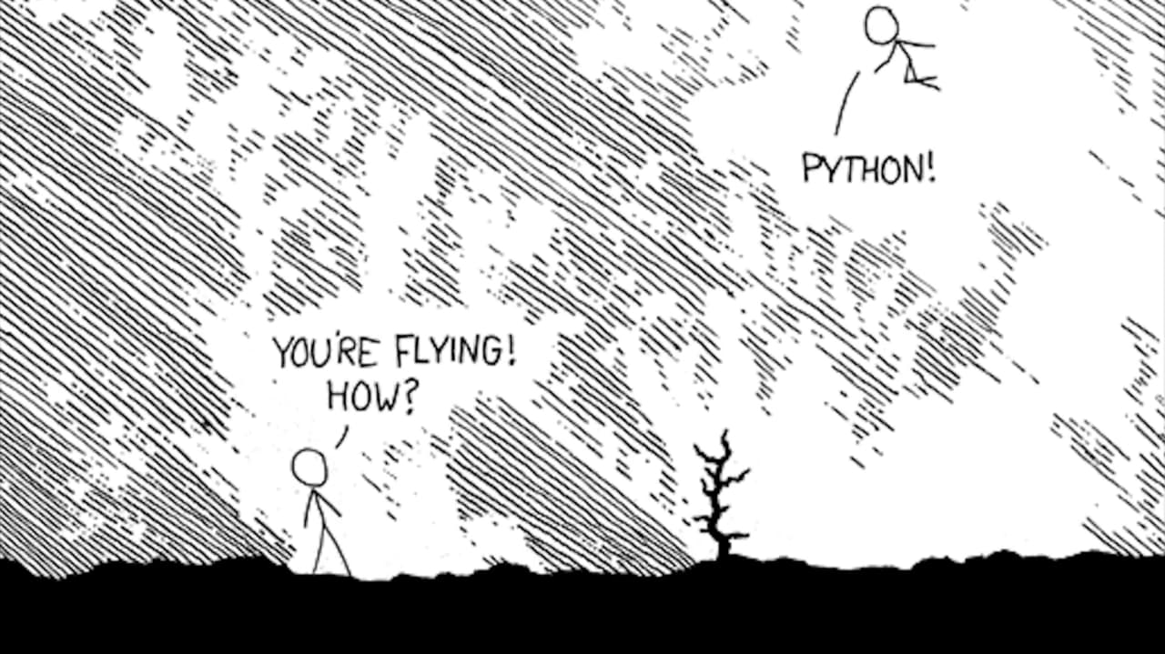 xkcd #353, courtesy Randall Munroe.